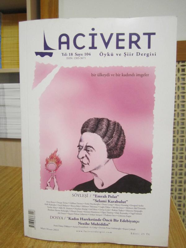 LACİVERT Öykü ve Şiir Dergisi - Sayı 104 - Mart Nisan 2022