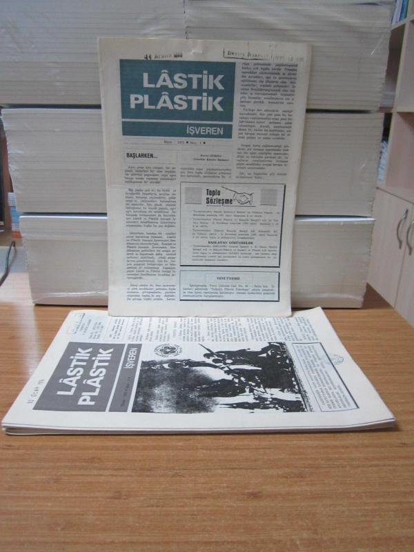 Lastik Plastik İşveren - 1973-1974 Yılları İLK 14 SAYI TAKIM -Türkiye Lastik Plastik Sanayi İşverenleri Sendikası