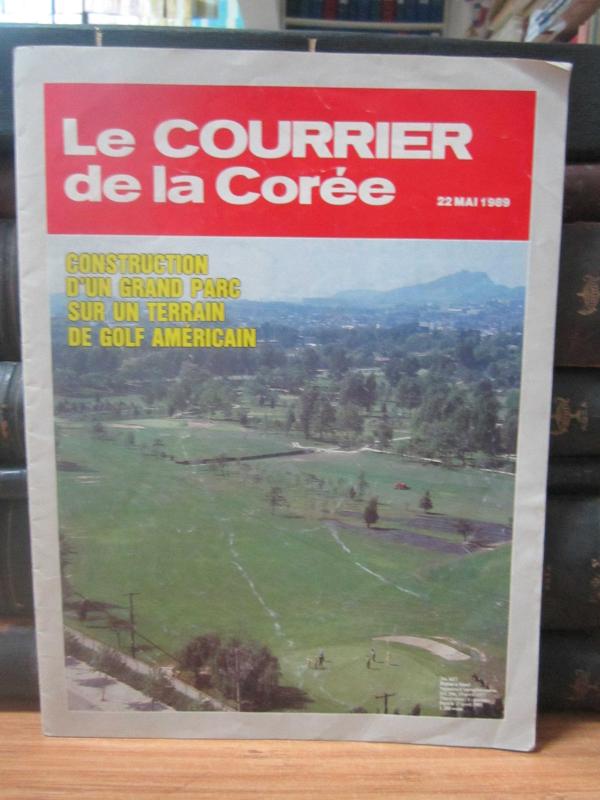 Le Courrier de la Coree - 22 Mai 1989