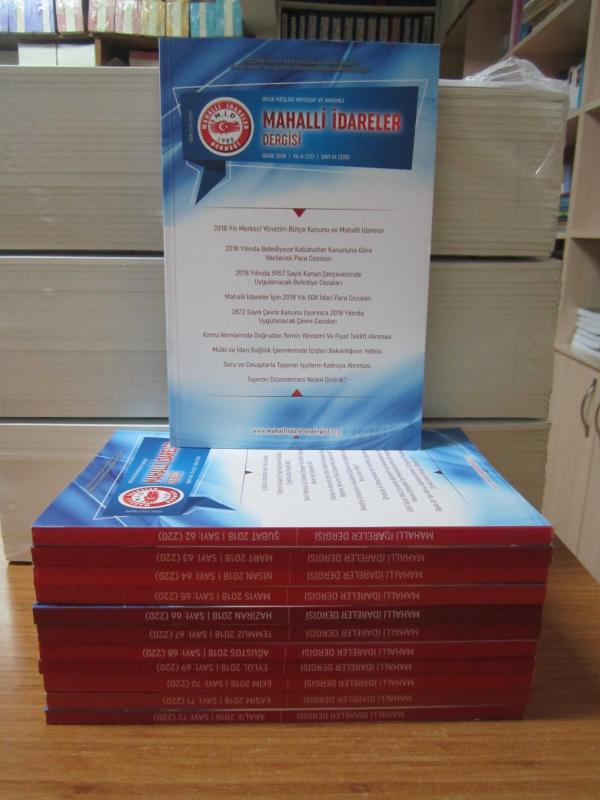 MAHALLİ İDARELER DERGİSİ - Haziran 2009 - Mahalli İdareler Derneği