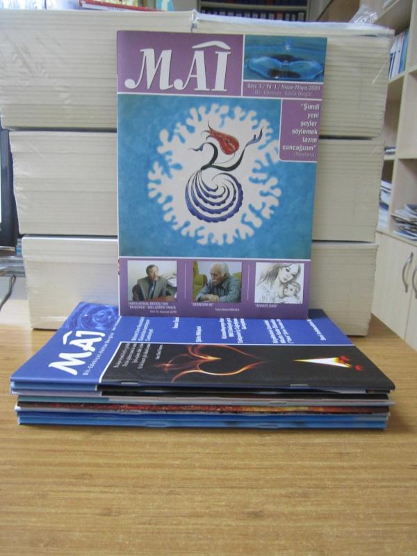 MAİ DERGİSİ - İLK 9 SAYI TAKIM (2009-2011)