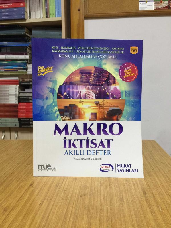 Makro İktisat Akıllı Defter Murat Yayınları