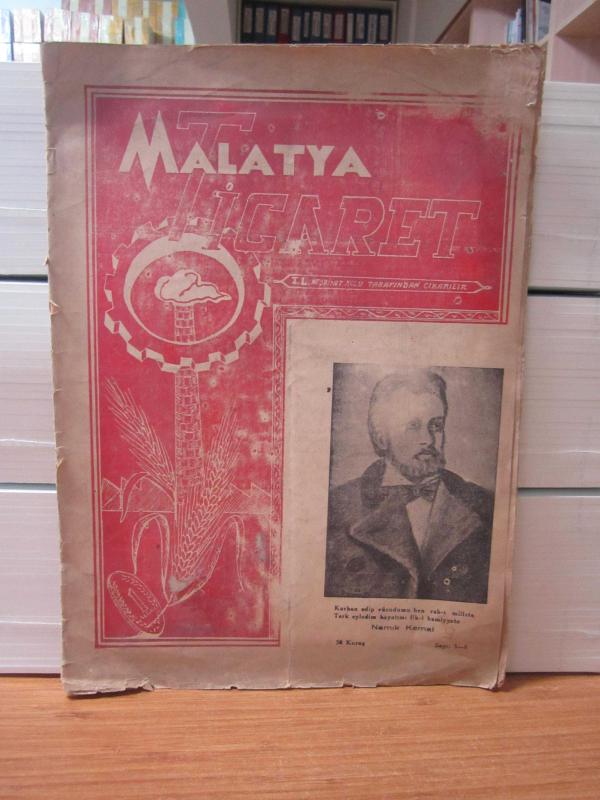 Malatya Ticaret Lisesi Mecmuası - Sayı 3-8 - Ocak 1954