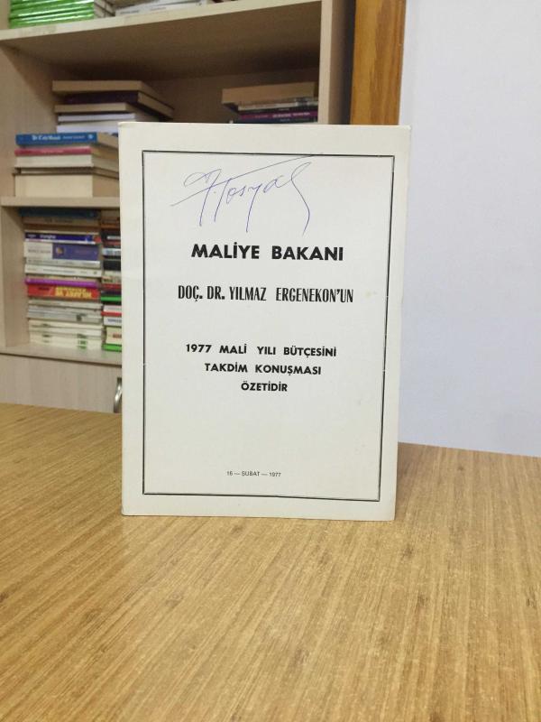 Maliye Bakanı Doç. Dr. Yılmaz Ergenekon'un 1977 Mali Yılı Bütçesini Takdim Konuşması Özetidir (16 Şubat 1977)