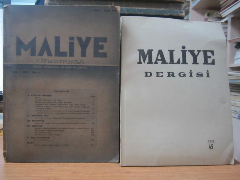 Maliye Mecmuası - 1937'den 1947'ye Kadar Yayınlanmış 26 Farklı Sayısı Mevcut (Sayılar Açıklamada)