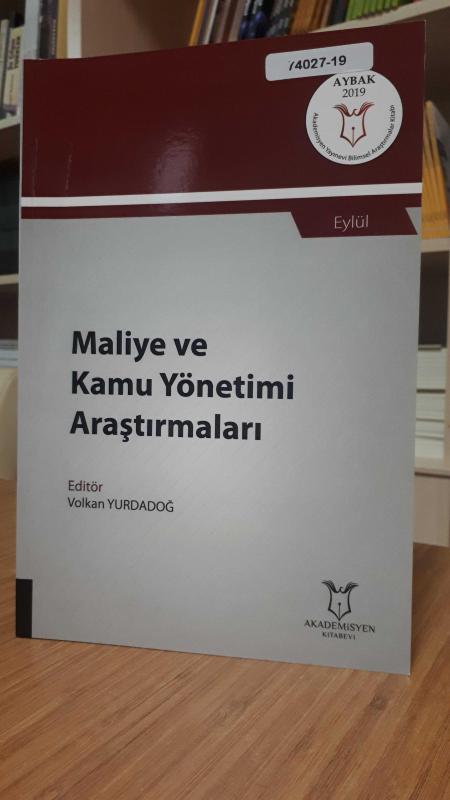 Maliye ve Kamu Yönetimi Araştırmaları