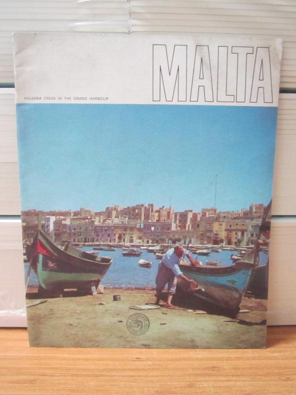 MALTA Kalkara Creek in The Grand Harbour 1964