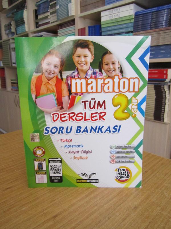 Maraton 2. Sınıf Tüm Dersler Soru Bankası