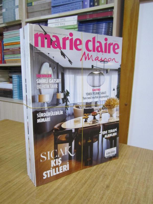 Marie Claire Maison Türkiye - 2022 Yılı 9 Sayı TAKIM (Sayılar: 290-292-295-296-297-298-299-300-301)