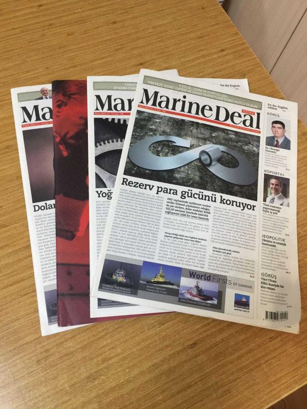 MarineDeal News Denizcilik ve Ekonomi Gazetesi - 2023 Yılı 4 Sayı TAKIM (Sayılar: 189-190-191-192)