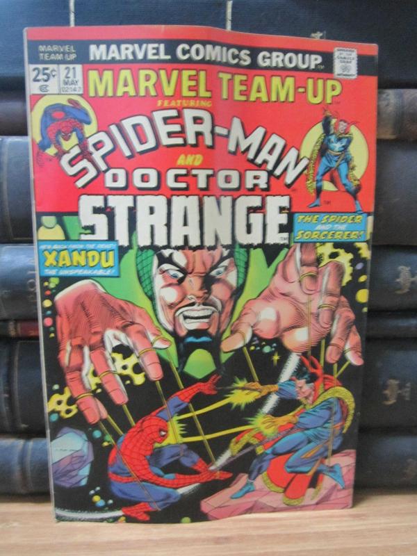 Marvel Comics - Marvel Team-Up - Featuring Spider-man and Doctor Strange - Vol 1 No 21 - May 1974