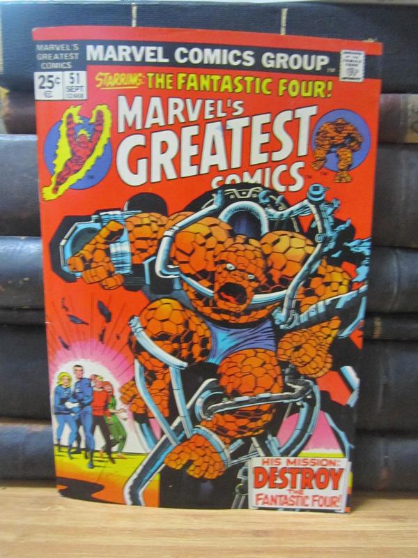 Marvel Comics - Starring The Fantastic Four - Marvel's Greatest Comics - Vol 1 No 51 - September 1974