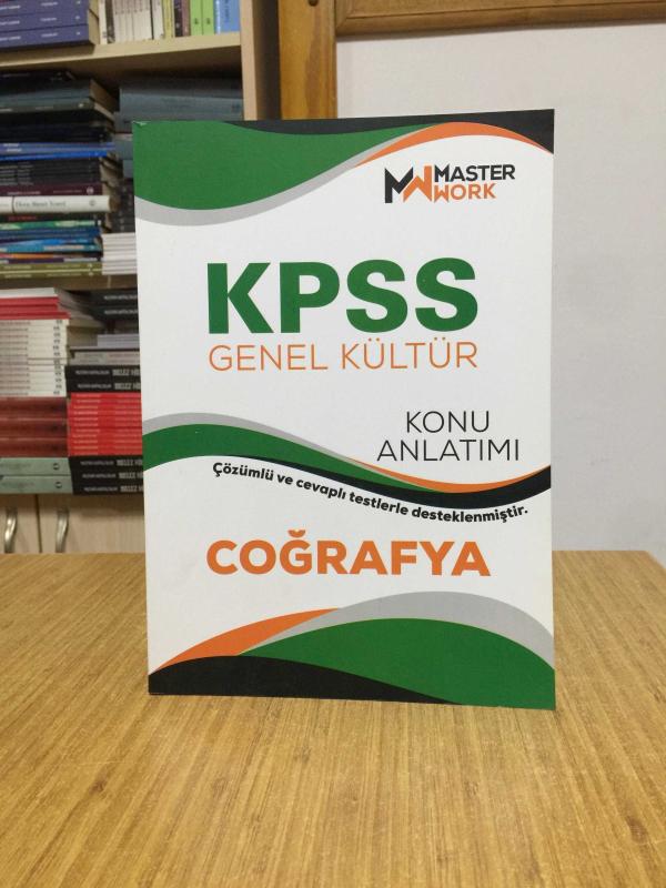 MasterWork KPSS Genel Kültür Coğrafya Konu Anlatımı