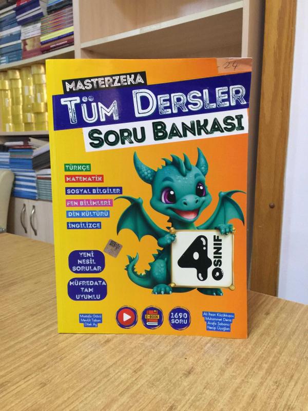 MASTERZEKA 4. Sınıf Tüm Dersler Soru Bankası