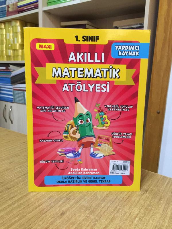 MAXI 1. Sınıf Akıllı Matematik Atölyesi Yardımcı Kaynak - 2024/03