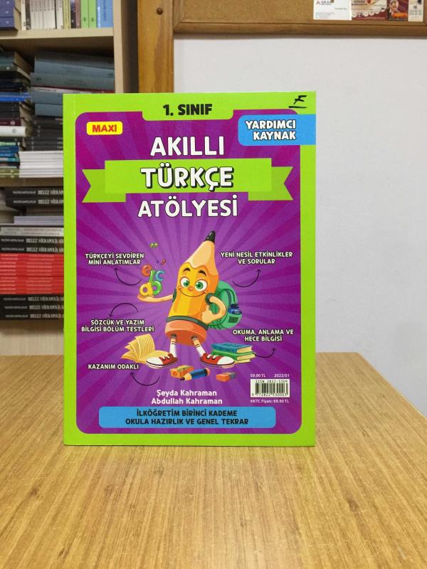 MAXI Akıllı Türkçe Atölyesi 1. Sınıf Okula Hazırlık Yardımcı Kaynak