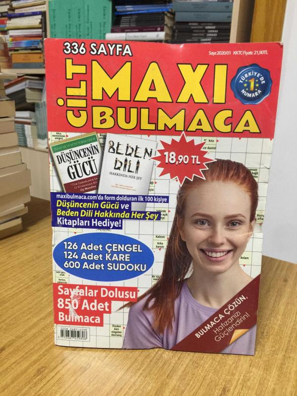 MAXI BULMACA CİLT 1 - Sayı 2020/01