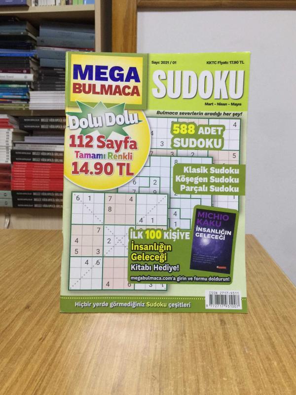 MAXI Mega Bulmaca SUDOKU - Sayı 2021/01