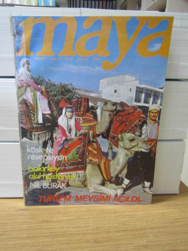 Maya Aylık Haber Dergisi - Sayı 18-19-20 - Yıl 1980 TEK KİTAP TAKIM