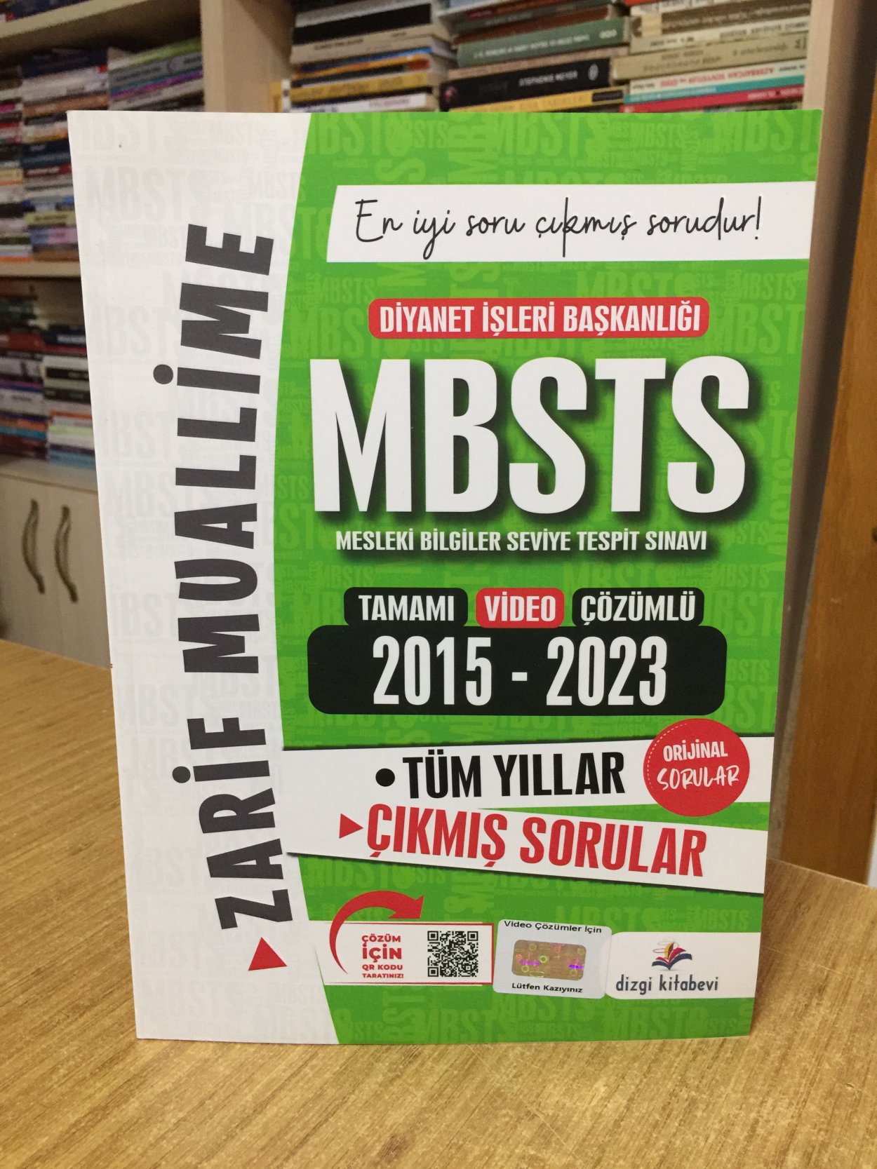 MBSTS Çıkmış Sorular (2015-2023) Tamamı Video Çözümlü Dizgi Kitap 