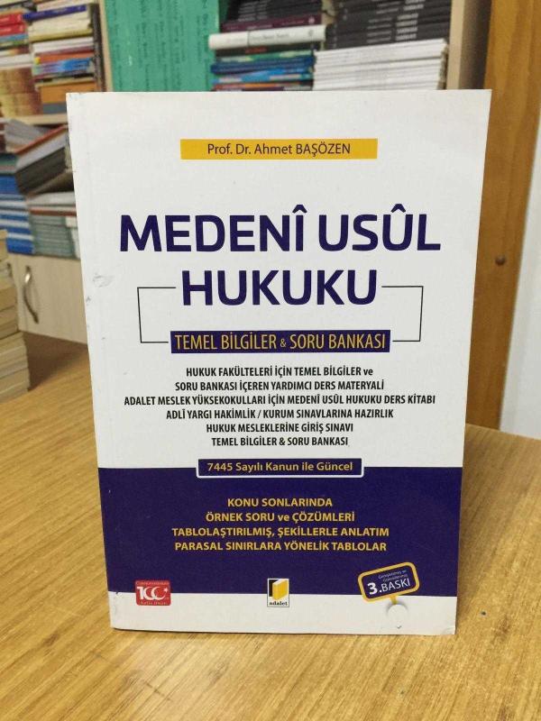 Medeni Usul Hukuku Temel Bilgiler & Soru Bankası
