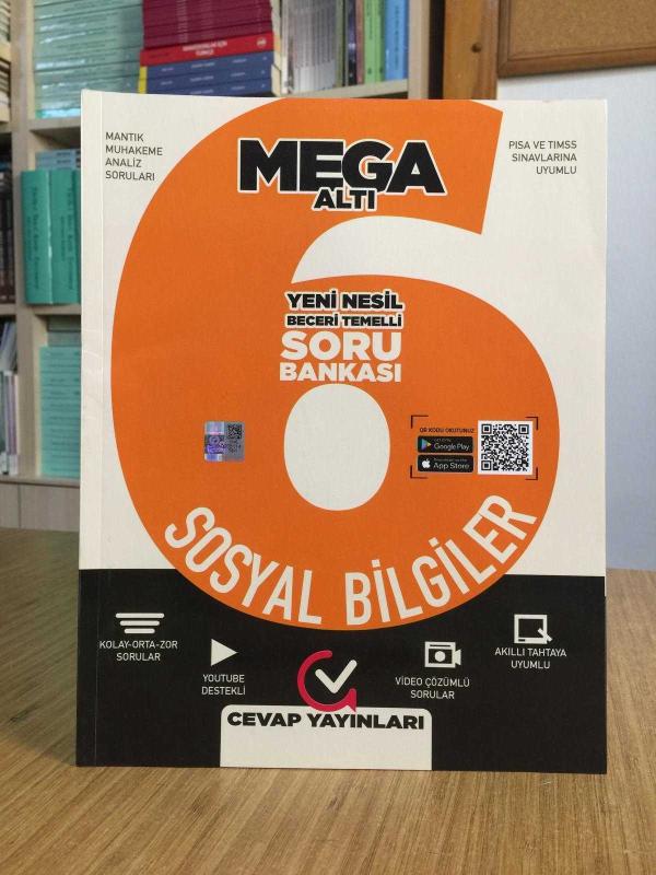 MEGA ALTI Sosyal Bilgiler Soru Bankası / Cevap Yayınları