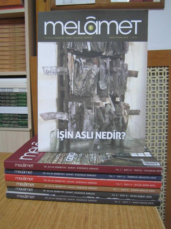 MELANET DERGİSİ - İLK 7 SAYI TAKIM (2015-2016)