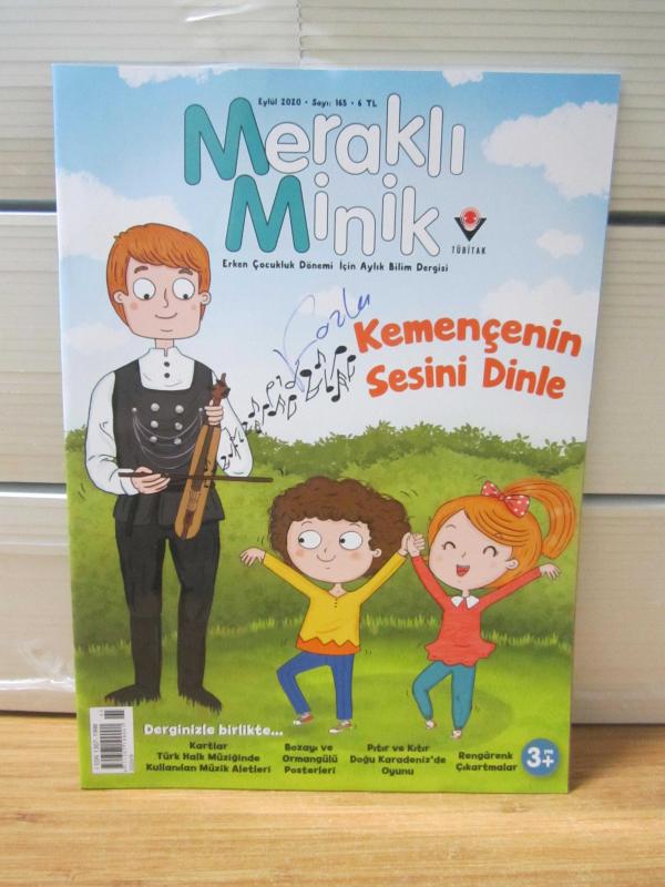 Meraklı Minik - Erken Çocukluk Dönemi için Aylık Bilim Dergisi Eylül 2020 Sayı 165