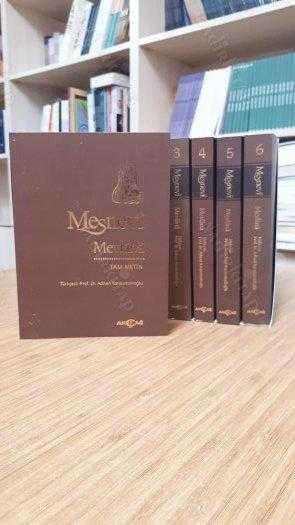 Mesnevi - Mevlana Tam Metin (6 Kitap Takım)