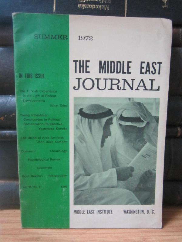 Middle East Institute (Washington D.C.) - The Middle East Journal - Summer 1972 - Vol 26 No 3