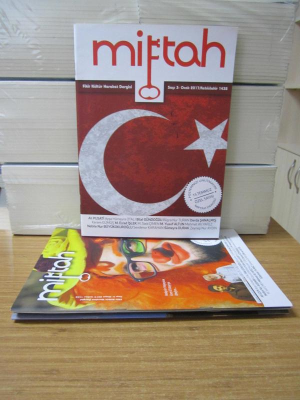 MİFTAH Fikir Kültür Hareket Dergisi - 2017-2018 Yılları 4 Sayı TAKIM (Sayılar: 3-4-5-6)