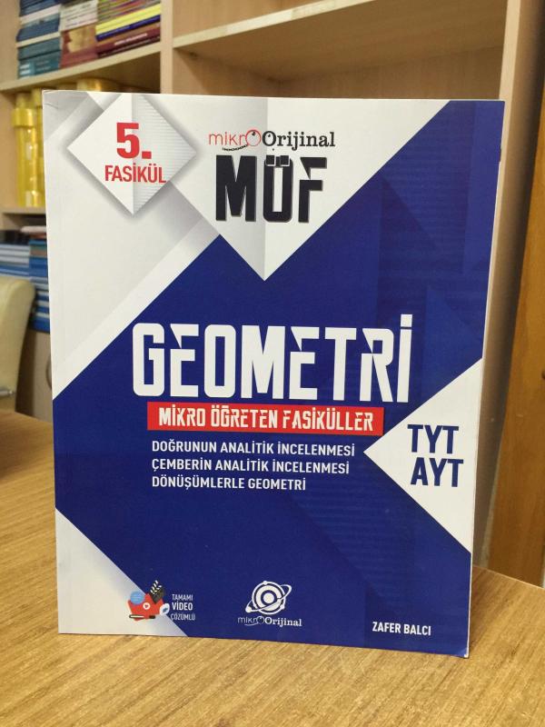 Mikro TYT AYT Geometri MÖF Mikro Öğreten Fasiküller Set Orijinal Yayınları