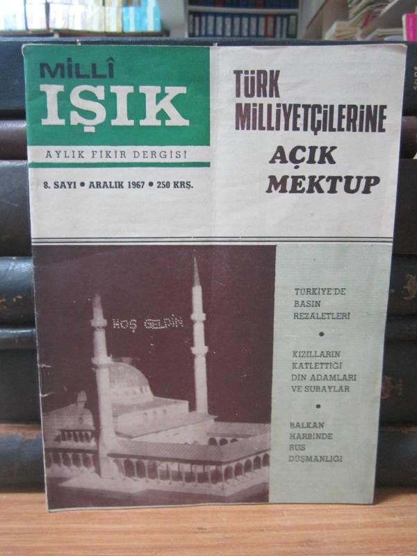 Milli Işık Dergisi - 8.Sayı - Aralık 1967