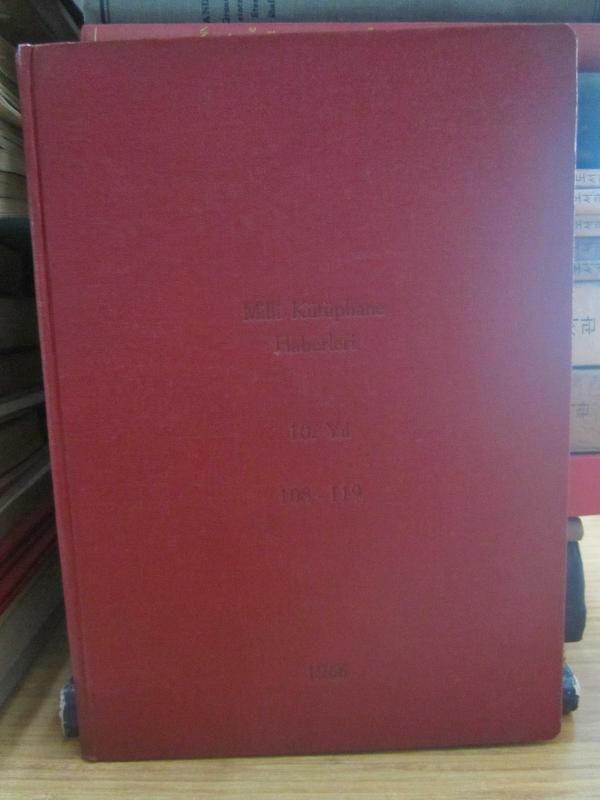 Milli Kütüphane Haberleri - Yıl 10 Sayı 108 - 119  Ocak - Aralık- 1965 -  Ciltli