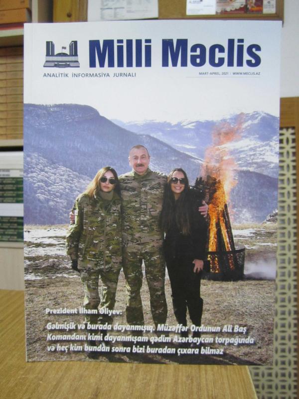 MİLLİ MECLİS Analitik İnformasiya Jurnali - Mart Aprel 2021