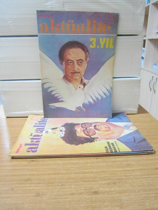 MİLLİYET AKTÜALİTE - 1982 YILI 5 SAYI TAKIM - (31 Ocak 1982 / 7 Şubat 1982 / 28 Şubat 1982 / 12 Aralık 1982 / 26 Aralık 1982)