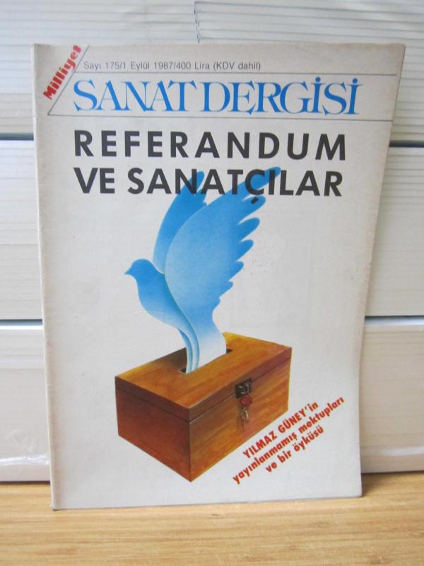 Milliyet SANAT Dergisi - 1 Eylül 1987 - Sayı 175
