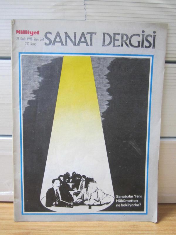 Milliyet SANAT Dergisi - 23 Ocak 1978 - Sayı 261