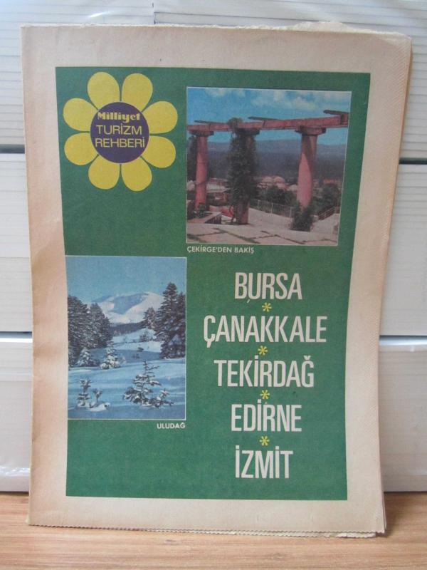 Milliyet Turizm Rehberi ( Bursa - Çanakkale - Tekirdağ - Edirne - İzmit )