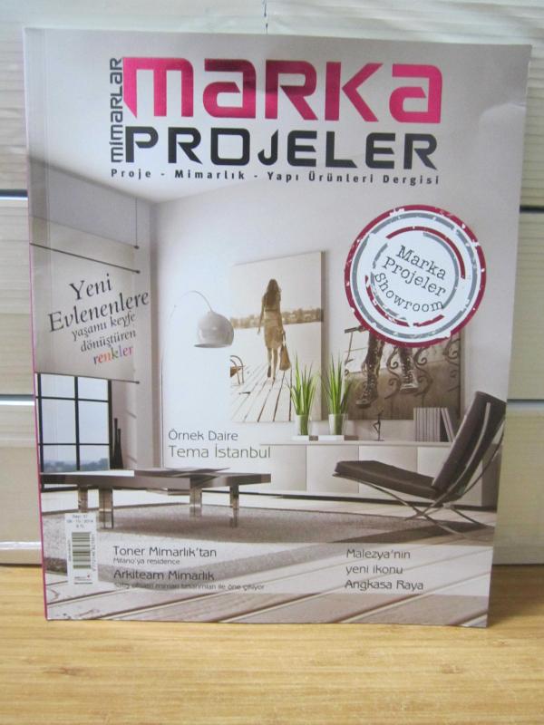 Mimarlar MARKA PROJELER Proje Mimarlık Yapı Ürünleri Dergisi - Sayı 37 - Eylül Ekim 2014