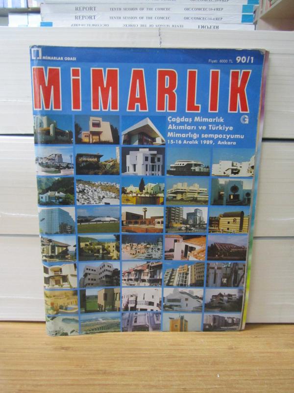 Mimarlar Odası Dergisi MİMARLIK - 28.Yıl Sayı 239 - 1990/1