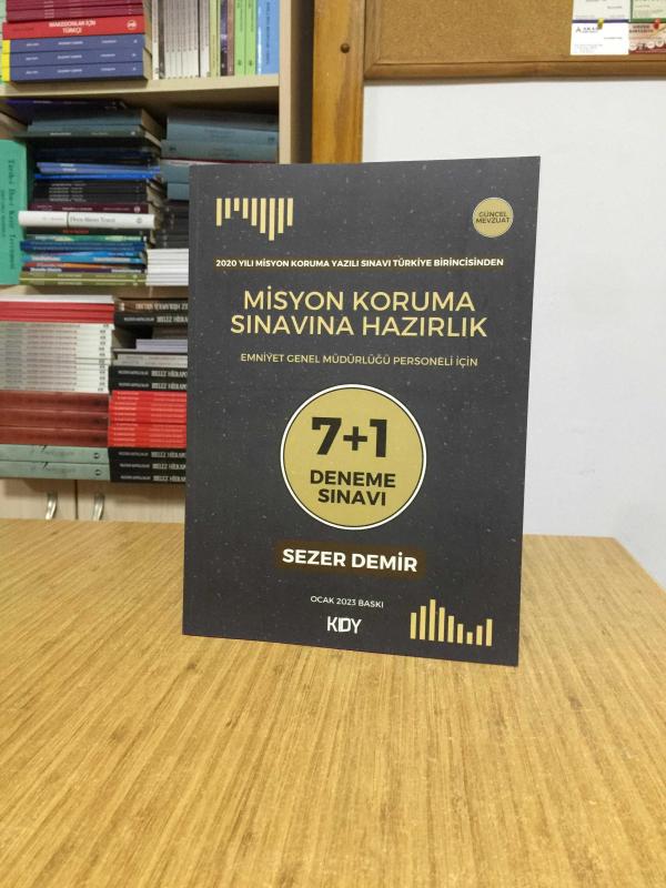 Misyon Koruma Sınavına Hazırlık 7 + 1 Deneme Sınavı - Sezer Demir (2023 Ocak)