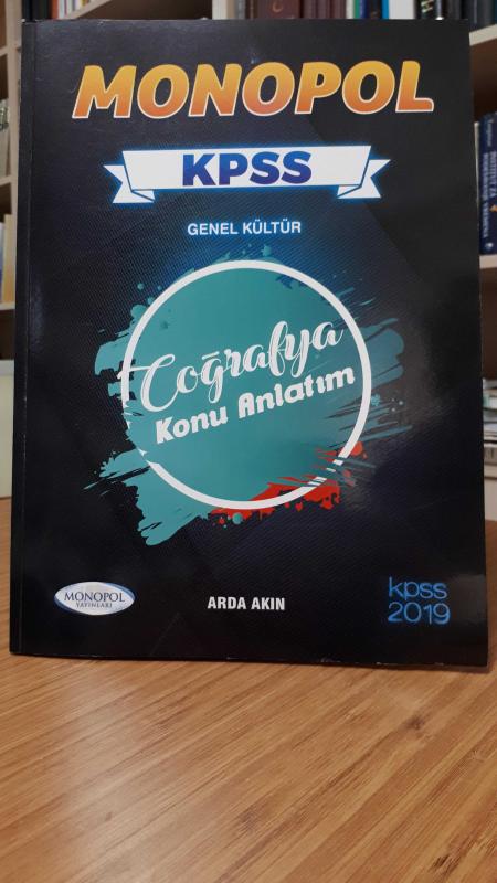 Monopol KPSS Genel Kültür- Coğrafya Konu Anlatım