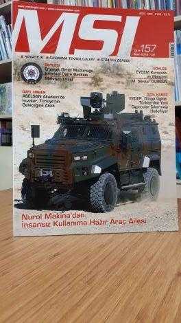 MSI Military Science & Intelligence Aylık Savunma Teknolojileri Dergisi / MSI Turkish Defence Review - Sayı 157 - Nisan 2018 / 04