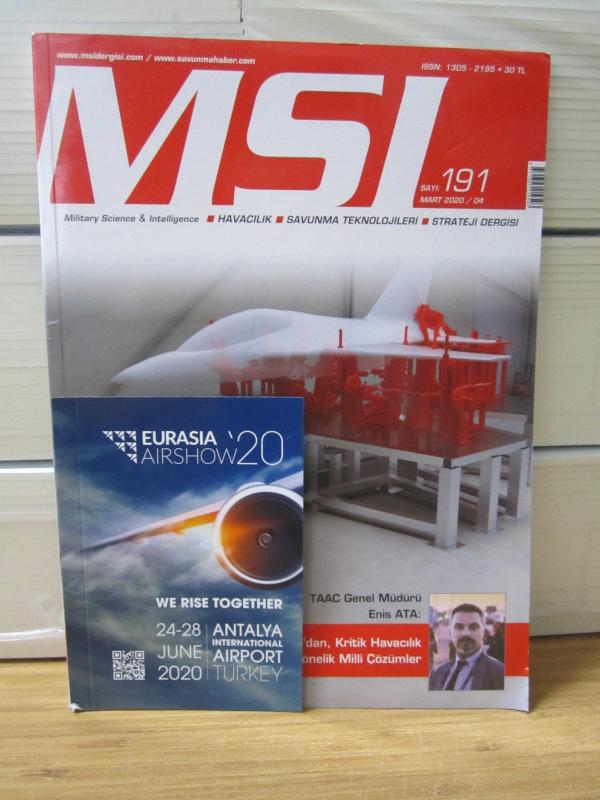 MSI Military Science & Intelligence Aylık Savunma Teknolojileri Dergisi / MSI Turkish Defence Review - Sayı 191 - Mart 2020 / 04