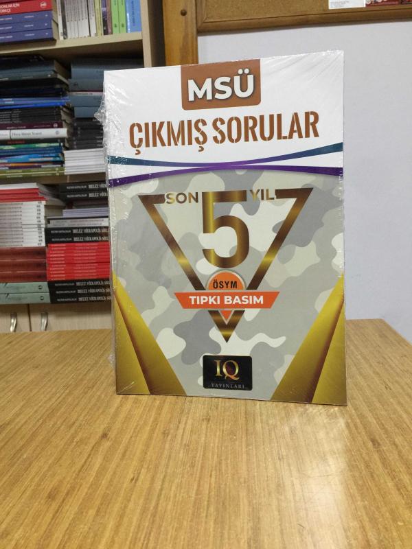 MSÜ Son 5 Yıl Çıkmış Sorular / IQ Yayınları