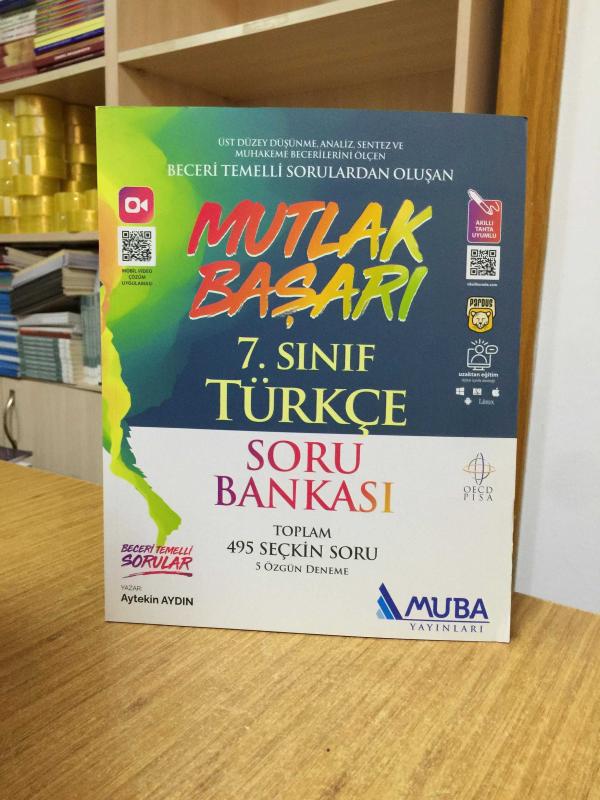 Muba Yayınları 7. Sınıf Türkçe Mutlak Başarı Soru Bankası
