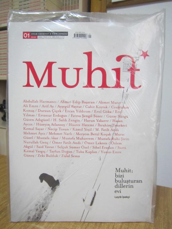 Muhit Aylık Edebiyat Fikir Dergisi - Sayı 1 - Ocak 2020 [İLK SAYI - AMBALAJINDA]