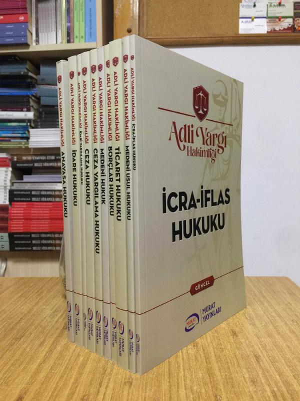 Murat Yayınları Adli Yargı Hakimliği Konu Anlatımlı Modüler Set