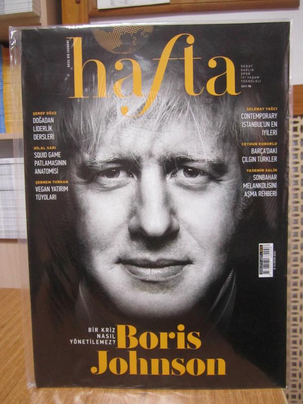 Nasıl Bir Ekonomi HAFTA Dergisi - Sayı 74 [ Boris Johnson ] 8-14 Ekim 2021